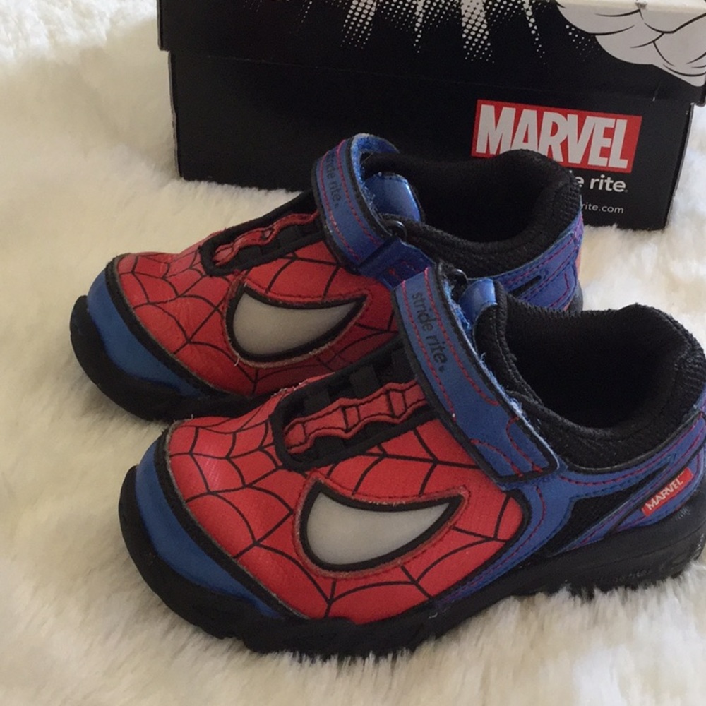 Spider man baby boy shoes